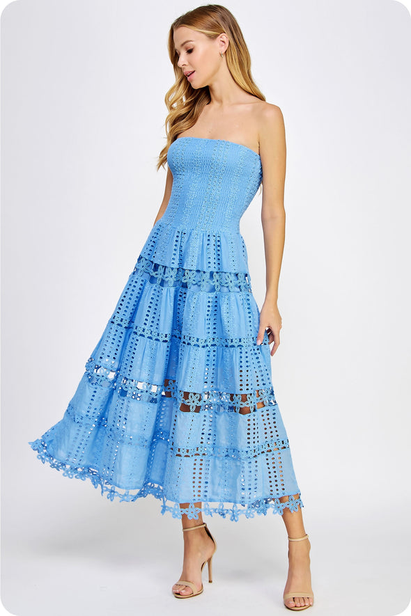 avenue maxi dresses Avenue Women's Lucia Plisse Maxi Dress