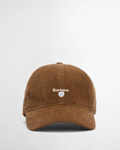 Barbour Preston Corduroy Cap - Camel