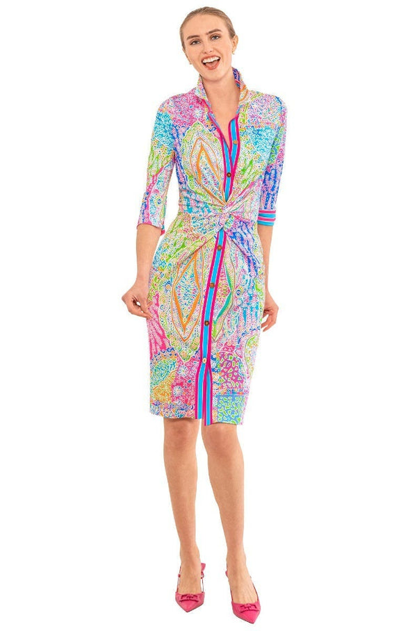 Gretchen Scott Twist & Shout Dress - Grand Bazaar