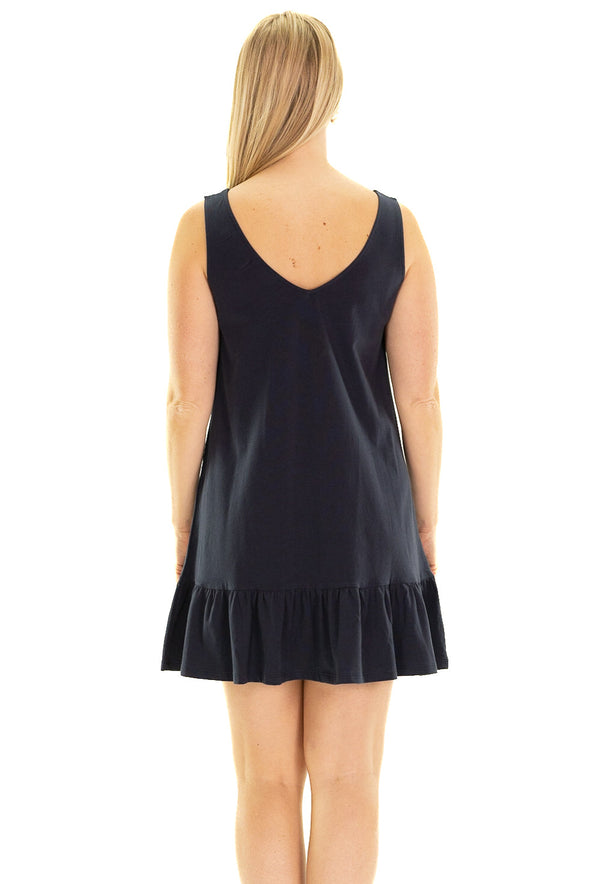 Duffield Lane Layla Dress - Navy