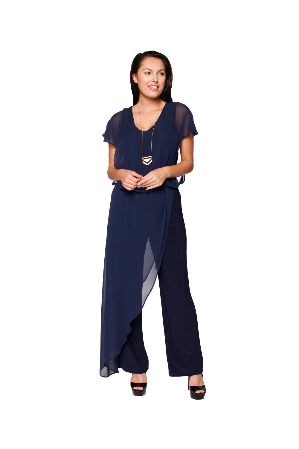 ワンピース yilon DOLCE CHECK OP navy ms1059_navy_2.jpg?v=1741282303