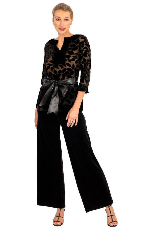 Gretchen Scott Palazzo Pant - Luxe Velvet