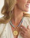 Video of a model in the Susan Shaw Nellie Bee Necklace
