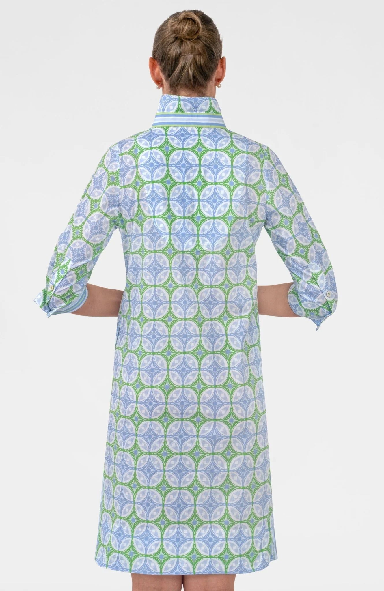Shirt Tail 2.0 Dress - Smell The Roses