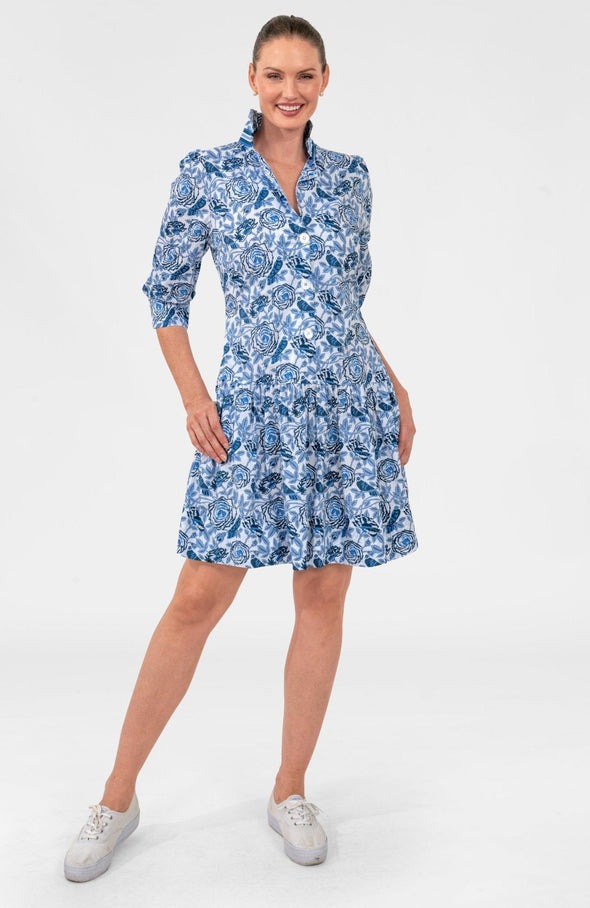 Gretchen Scott So Sweet Dress - Smell The Roses - Blues – THE