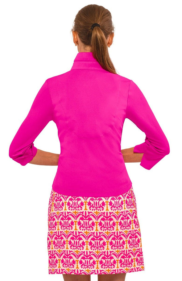 Gretchen Scott Twist & Shout Top - Pink