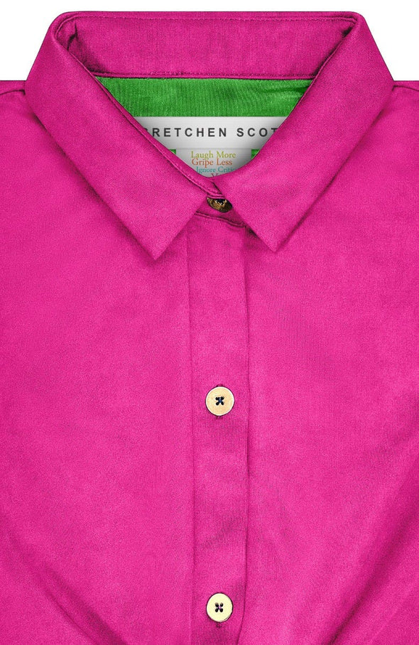 Gretchen Scott Twist & Shout Top - Pink