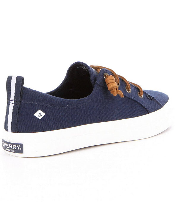 Sperry Crest Vibe Linen Sneaker Navy