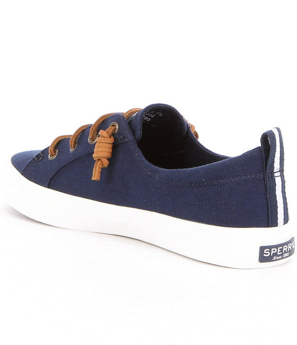 Sperry Crest Vibe Linen Sneaker Navy