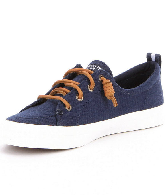 Sperry Crest Vibe Linen Sneaker Navy