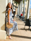 Chatham Eyelet Midi Dress outside