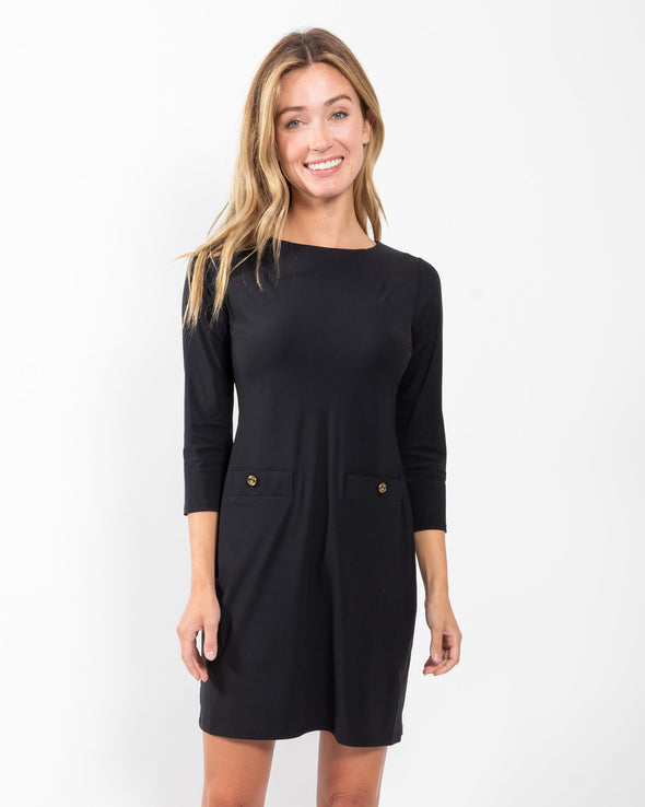 Jude Connally Sabine Dress - Black