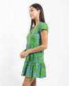 Jude Connally Ginger Dress in Bamboo Lattice Grass Green X-Large Jude Connally Ginger Dress in Bamboo Lattice Grass Green X-Large