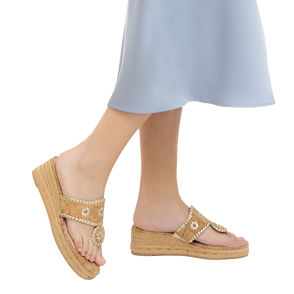 Jack rogers platform discount sandals