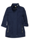 Flat view of the Ciao Milano Tess Anorak Jacket in Navy