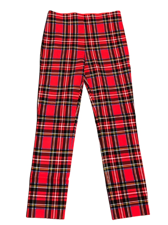 Flat view of the Gretchen Scott Pull On Pant - Duke Of York - Red/Multi