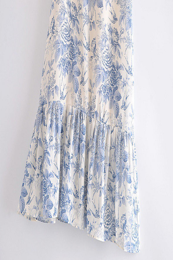 French Toile Midi Dress