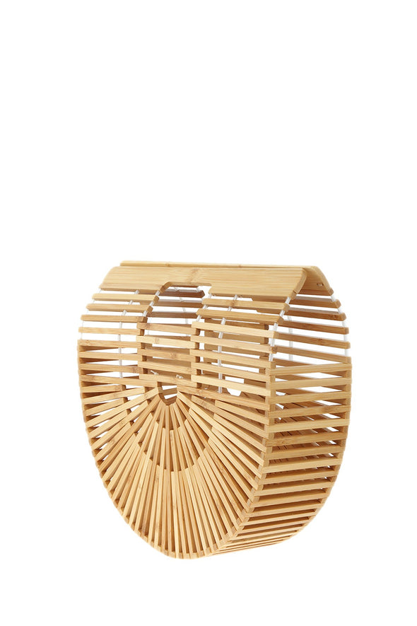 Hampton Beach Bamboo Clutch