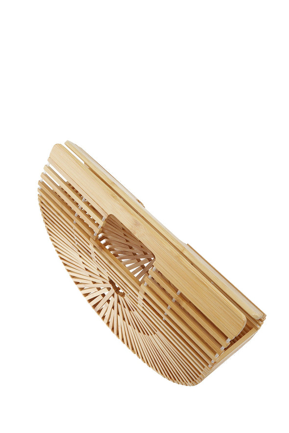 Hampton Beach Bamboo Clutch