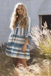 Outdoor model in the Mykonos Dress