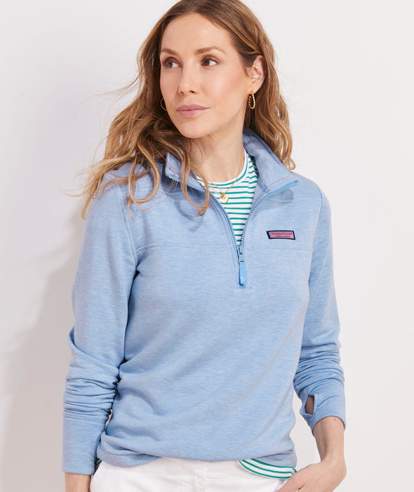 Vineyard Vines Dreamcloth Relaxed Shep Shirt - Ocean Breeze Heather