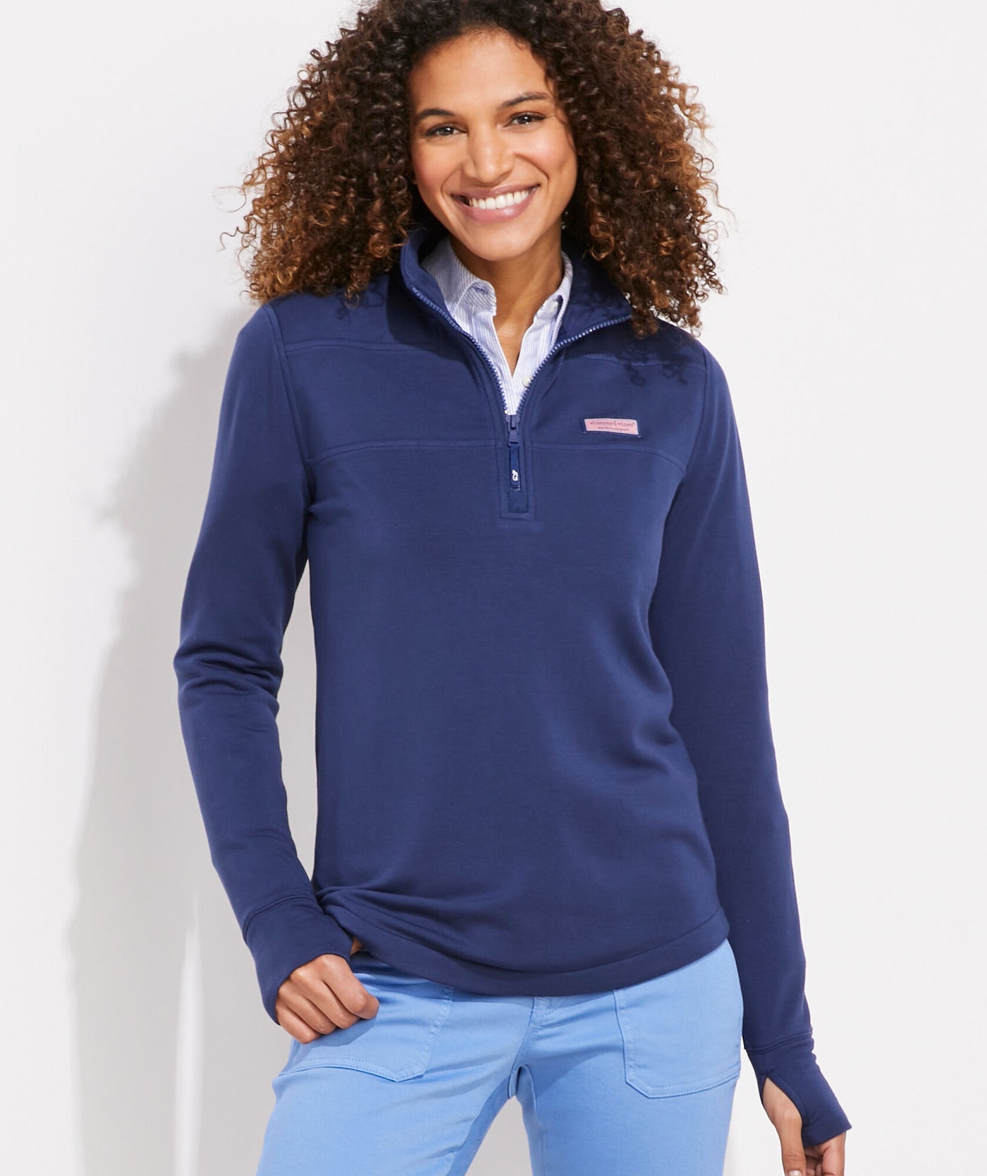 Vineyard Vines Dreamcloth Relaxed Shep Shirt Jet Black / M