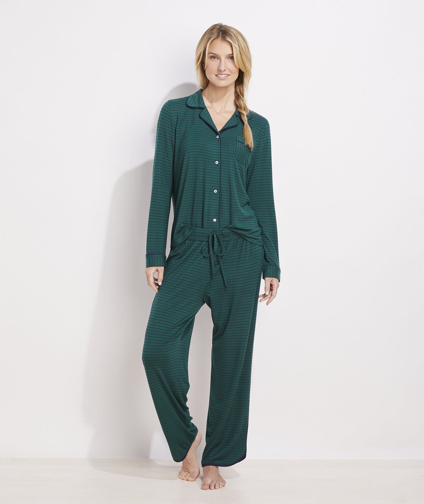 Womens green best sale pyjamas