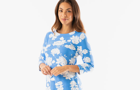 Mahi Gold Hinckley Dress - Summer's Silhouette Sky