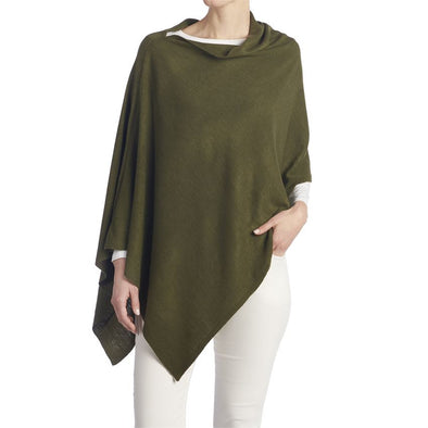 Lightweight Poncho - Olive