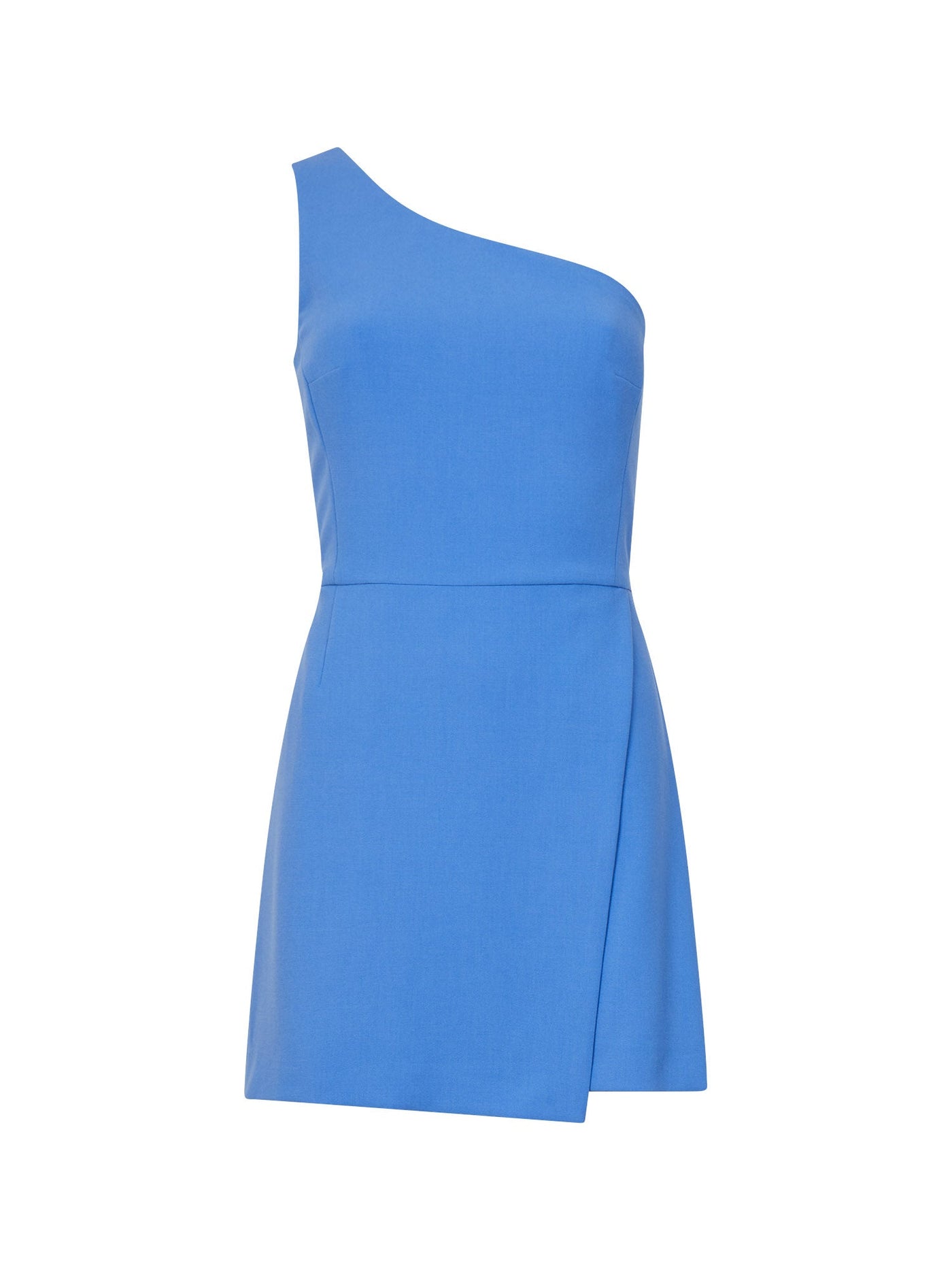 french connection chalk blue dress French Connection Womens Elao Printed Back Cutout Dress Chalk Blue Multi 4 at Amazon Women's Clothing store