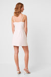 Back view of the French Connection Demi Dress - Summer White
