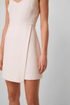 Up close view of the French Connection Demi Dress - Summer White