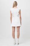 Back view of the French Connection Chelsea Dress - Summer White