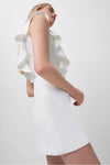 Artsy shot of the French Connection Chelsea Dress - Summer White