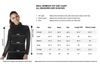 Size chart for the IBKUL Long Sleeve Mock Neck Top - Seafoam