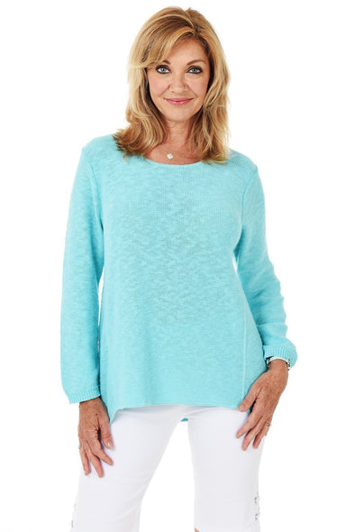 Avalin Sweater - Aqua