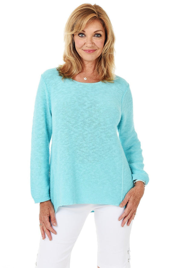 Avalin Sweater - Aqua