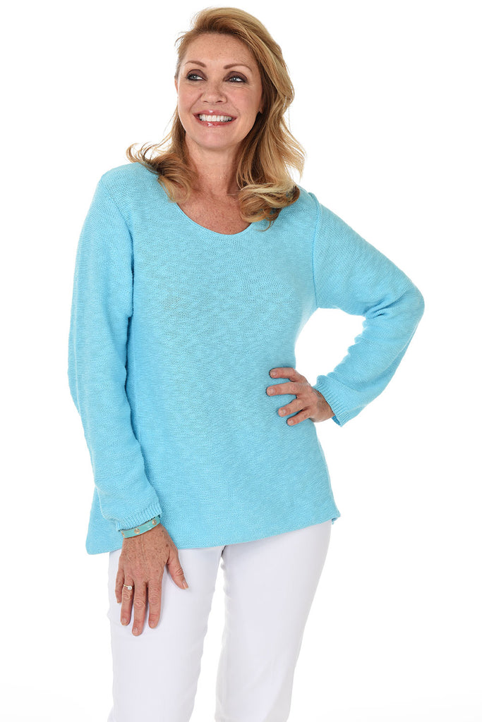 Turquoise sweaters hot sale