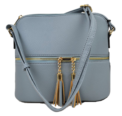 Crossbody Purse - Dusty Blue