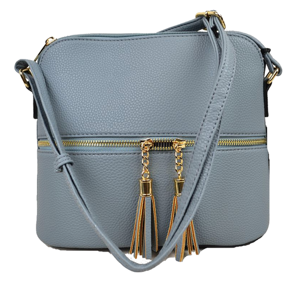 Crossbody Purse - Dusty Blue