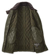 Lining of the Barbour Beadnell Polarquilt Jacket - Navy