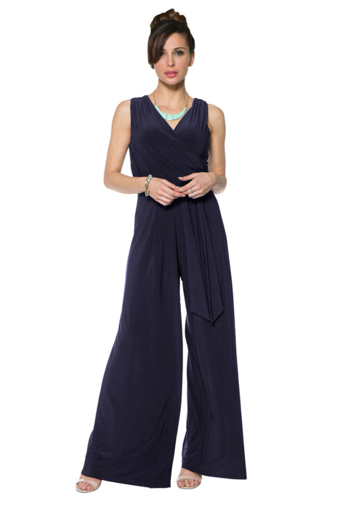 Last Tango Jumpsuit - Navy – THE LUCKY KNOT