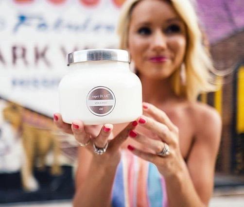 Capri Blue - Volcano White Signature Jar Candle - 19oz