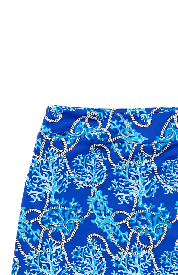 Atlantis Zip Skort - Blue Rope