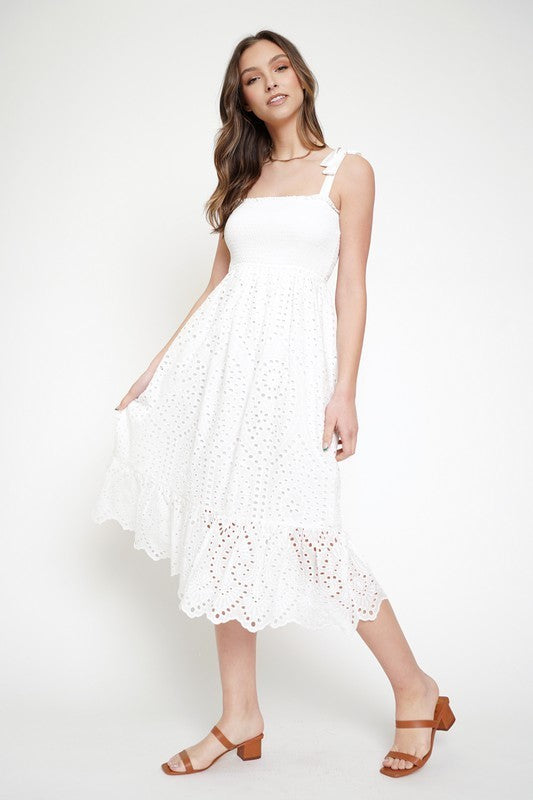 Palm Beach Maxi Dress - White