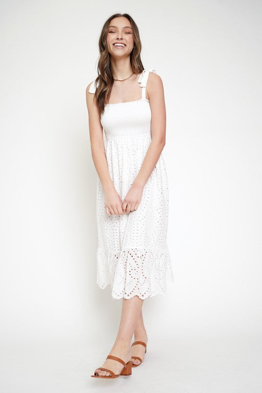 Palm Beach Maxi Dress - White