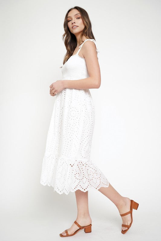 Palm Beach Maxi Dress - White
