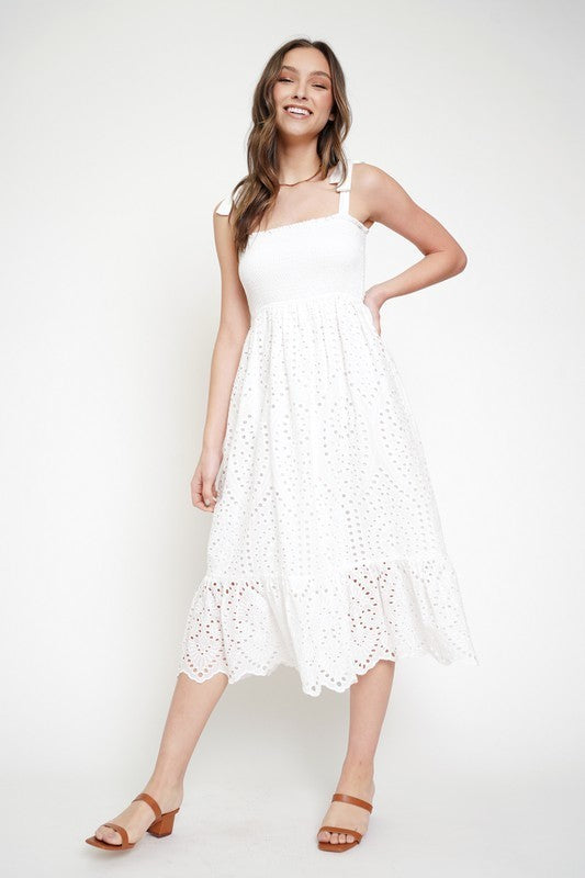 Palm Beach Maxi Dress - White