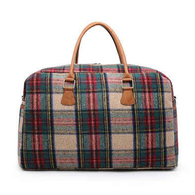 Front view of the Emmett Duffle Weekender Bag