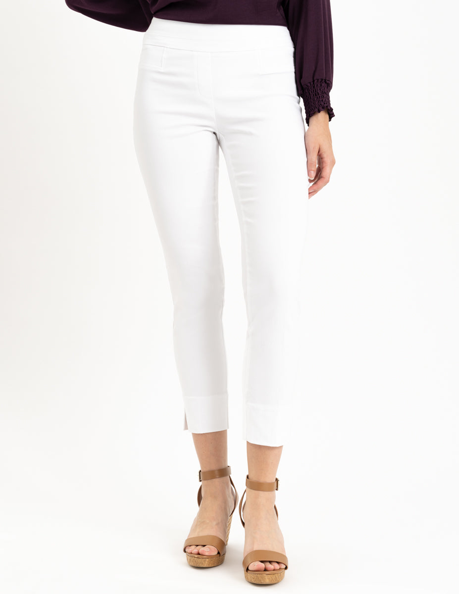 Renuar Ankle Pants in White  A Lucky Knot Bestseller – THE LUCKY KNOT